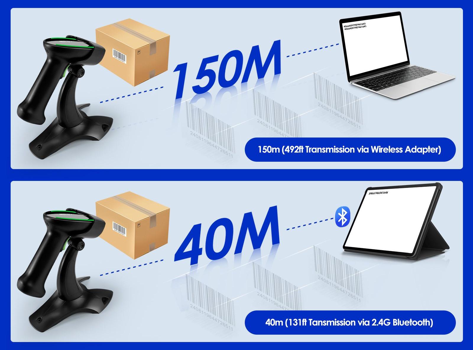 supermarket wireless inventory scanner