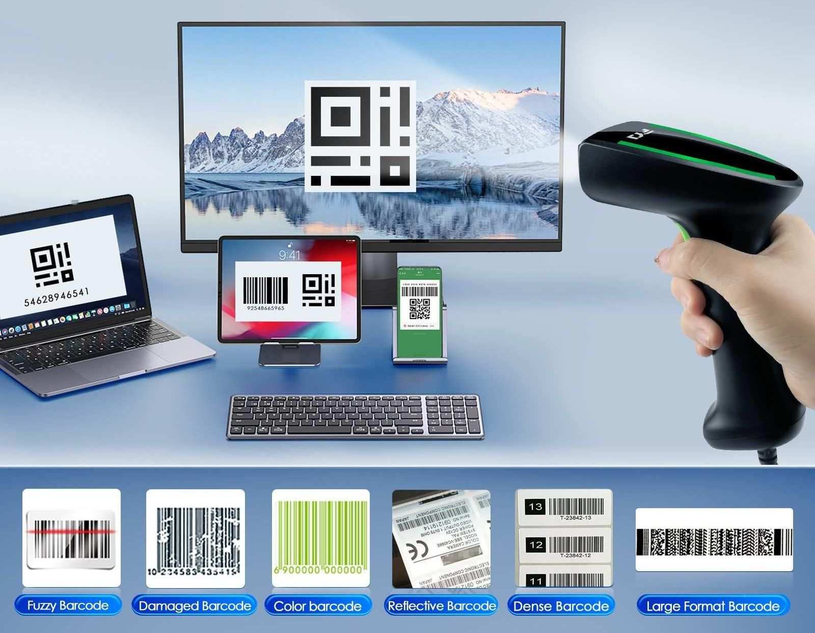 High Humidity Adaptability Scanner for Food Industry