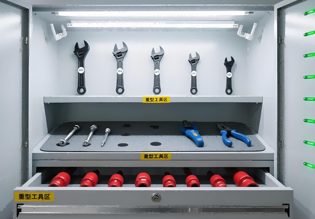 Automated RFID Tool Management Cabinet