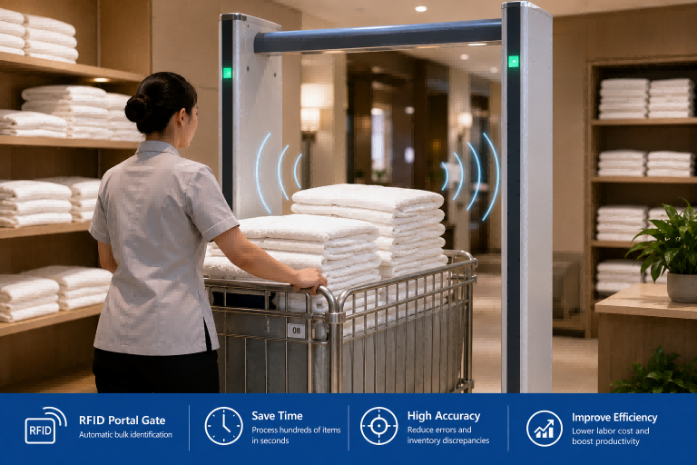 Как RFID-отслеживание постельного белья позволяет сократить потери в отелях до 90%?