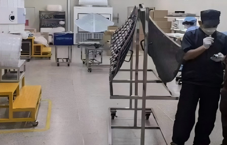 RFID-enabled material tracking and WIP visibility to improve efficiency.